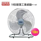 華冠 18吋 鋁葉工業桌扇/電風扇 FT-187