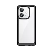 QinD OPPO A3x 5G 雙料太空殼 手機殼 -黑色