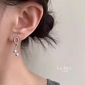 【Gulicc】耳環 氣質清新簡約珍珠耳環