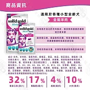 solid gold 素力高 血漿系列無穀犬 4.99kg 血漿能量錠 天然血漿蛋白- 全能羊肉小型犬4.99kg
