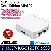 ASUS 華碩 NUC13VYKI7MR8910 迷你桌上型電腦 (i7-1360P/16G/512G/W11/3年保)
