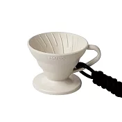【HARIO】V60迷你 PBT 品飲杯/試飲杯 -白色