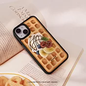 INJOY mall for iPhone 17/16/15/14/13/12/SE3 系列 午茶香草鬆餅 磨砂手感 防摔手機殼 A款/B款 B款/ iPhone 13ProMax