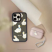 INJOY mall for iPhone 17/16/15/14/13/12/SE3 系列 黏人柯爾鴨 磨砂手感 防摔手機殼 A款/B款 B款/ iPhone XS