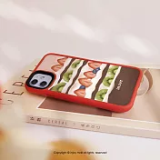 INJOYmall for iPhone 17/16/15/14/13/12/SE3 系列 日安草莓蛋糕 磨砂手感 防摔手機殼 A款/B款 B款/ iPhone XS Max