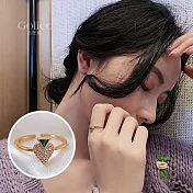 【Gulicc】戒指  桃心戒子 (可調式戒圍)