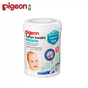 日本《Pigeon 貝親》紙軸棉棒(細)200支入