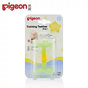 日本《Pigeon貝親》嘴唇訓練器(綠色小花)