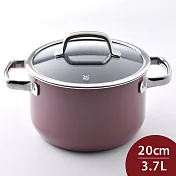 WMF FUSIONTEC 高身燉鍋 (含蓋) 20cm 3.7L 鐵玫瑰 湯鍋 (電磁爐 IH爐可用)
