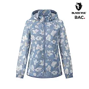 BLACKYAK 女 MONO MESH中長版外套 L 都會藍