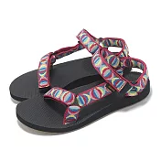 Teva 涼鞋 W Original Universal 女鞋 爆裂藍 再生織帶涼鞋 速乾 支撐 涼拖鞋 1003987BLTL 24cm MULTI COLOR