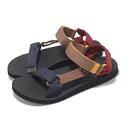 Teva 涼鞋 M Original Universal 男鞋 棕藍色塊 再生織帶涼鞋 速乾 支撐 涼拖鞋 1004006TEML 28cm NAVY/BROWN