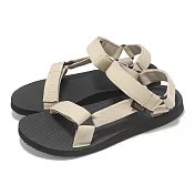 Teva 涼鞋 M Original Universal 男鞋 胡椒白 再生織帶涼鞋 速乾 支撐 涼拖鞋 1004006WPPP 27cm BEIGE/BLACK