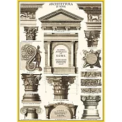 美國 Cavallini & Co. wrap 包裝紙/海報  羅馬柱解析