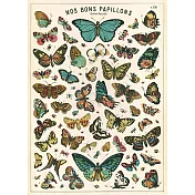 美國 Cavallini & Co. wrap 包裝紙/海報  繽紛蝴蝶