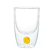 【ZACCA】財源廣進熱雙層玻璃杯-350ml( 咖啡杯 茶杯 耐熱玻璃杯 隔熱防燙杯 水杯 杯子)