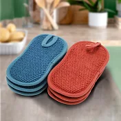 呱淨溜溜多用去油洗滌棉-6枚入x4組