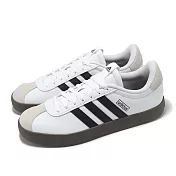adidas 休閒鞋 VL Court 3.0 男鞋 白 黑 焦糖底 小白鞋 復古 愛迪達 ID6285