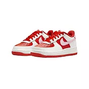 Nike Air Force 1 Low Valentine’s Day 白粉紅 情人節 GS 皮革 運動鞋 休閒鞋 大童鞋 HV5165-121  22.5 白粉紅
