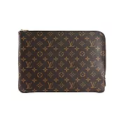 LV Etui Voyage GM L 型拉鍊大款手拿包_展示品 (桃紅色)