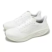 Mizuno 慢跑鞋 NEO Cosmo 男鞋 白 灰 緩衝 路跑 運動鞋 美津濃 J1GC2513-35