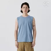 ADISI 男環保紗消臭快乾背心 AV2511089 城牆藍 (M-3XL) M 城牆藍