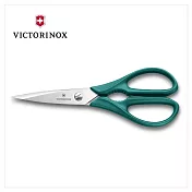 VICTORINOX 瑞士維氏 廚房剪刀 綠 7.6363.4