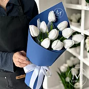 【Floral M】法式午夜花園鬱金香香水花束