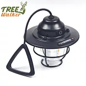 TREEWALKER LED松果型吊掛燈(露營燈、吊燈) 黑色