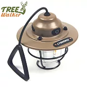TREEWALKER LED松果型吊掛燈(露營燈、吊燈) 棕色
