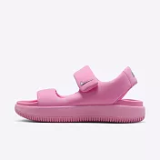 Nike W Calm Sandal [FJ6043-600] 女 涼鞋 休閒 麵包涼鞋 厚底 魔鬼氈 舒適 粉紅