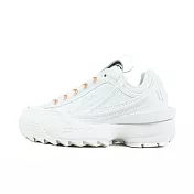 Fila Disruptor II EXP [5-C609W-136] 女 運動休閒鞋 鋸齒鞋 老爹鞋 復古 厚底 白