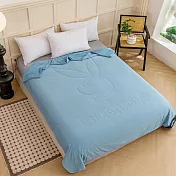 【PLAY BOY】極凍涼感夏日冰冰被(涼被/涼感被/冷氣毯) 奶茶咖
