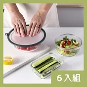 CS22 多用途圓形矽膠保鮮密封蓋16/22cm A規格(小*6)