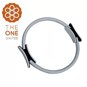 【The One】瑜珈皮拉提斯圈 健身環 肌力健身訓練環 瑜珈環 瑜珈圈 皮拉提斯 瑜珈輪(五色任選) 灰色