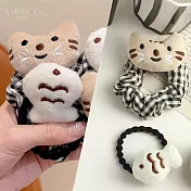 【Gulicc】髮圈 貓咪與魚 好朋友髮圈組2入