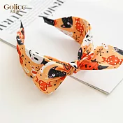【Gulicc】髮箍 萬聖節裝扮骷髏南瓜髮箍 (橘色女巫)