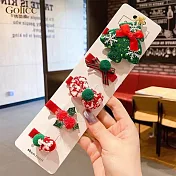 【Gulicc】髮夾 聖誕造型小髮夾 (聖誕樹)