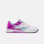 Reebok Nano X5 [100209369] 女 多功能 訓練鞋 健身 重訓 穩定 紫 白