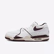 Nike Air Flight ’89 Low [FQ8256-100] 男 休閒鞋 運動 復古 球鞋 低筒 白 酒紅