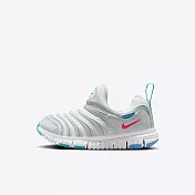 Nike Dynamo Free PS [343738-105] 中童 運動休閒鞋 套入式 舒適 緩震 白 藍