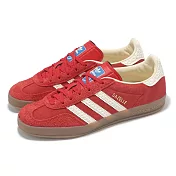adidas 休閒鞋 Gazelle 男鞋 女鞋 紅 膠底 麂皮 復古 德訓鞋 愛迪達 IF1808