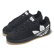 adidas 休閒鞋 Campus 00s 男鞋 女鞋 黑 白 膠底 復古 麂皮 大Logo 愛迪達 JQ6339