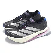 adidas 慢跑鞋 Adizero Boston 13 W 女鞋 黑 銀 緩震 運動鞋 愛迪達 JS4950