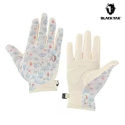 BLACKYAK 女 透氣全指手套 M 淡褐色