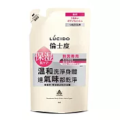 LÚCIDO 倫士度 零涼感去味沐浴露(補充包) 380ml