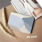 INJOYmall for iPad mini7/mini6 系列 Smart cover皮革平板保護套 附筆槽 輕柔米蘭款 mini6(外側筆槽)