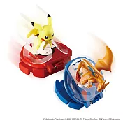 Pokemon 精靈寶可夢 BATTLE-Z寶可夢戰鬥盤 (皮卡丘vs噴火龍)