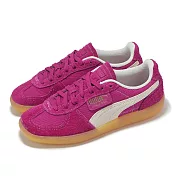 Puma 休閒鞋 Palermo Vintage 男鞋 女鞋 紫 米 膠底 ROSE 同款 復古 德訓鞋 39684107