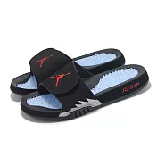 Nike 拖鞋 Jordan Hydro V Retro 男鞋 黑 紅 魔鬼氈 喬丹 運動拖鞋 555501-061